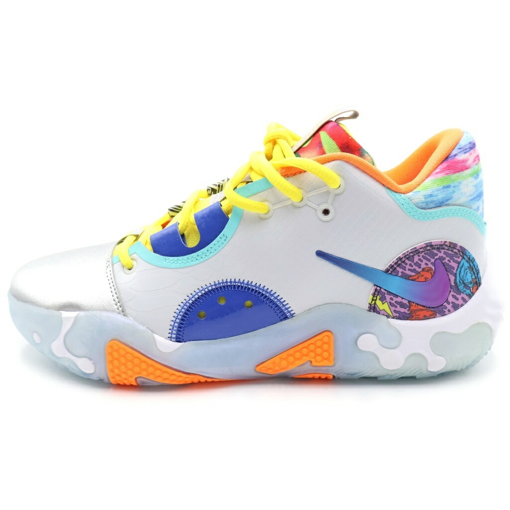 NIKE(ナイキ) 大きさ:26.0糎 PG 6 WHAT THE DR8960-700 PG 6 ワットザ ローカットスニーカー マルチ US8/26.0糎【新古品/中古】【座標軸S】【色合いマルチ色合い】【オンライン制限事項商いもの】