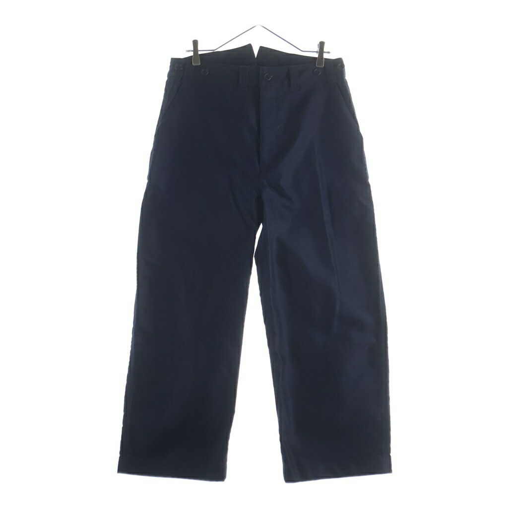 senelier(セネリエ) サイズ:2 PROT LINE WIDE PANTS プロット ライン ワイド パンツ ネイビー SE-PA-09-0124【中古】【程度A】【カラーネイビー】【オンライン限定商品】|ブランド買取・販売 BRING