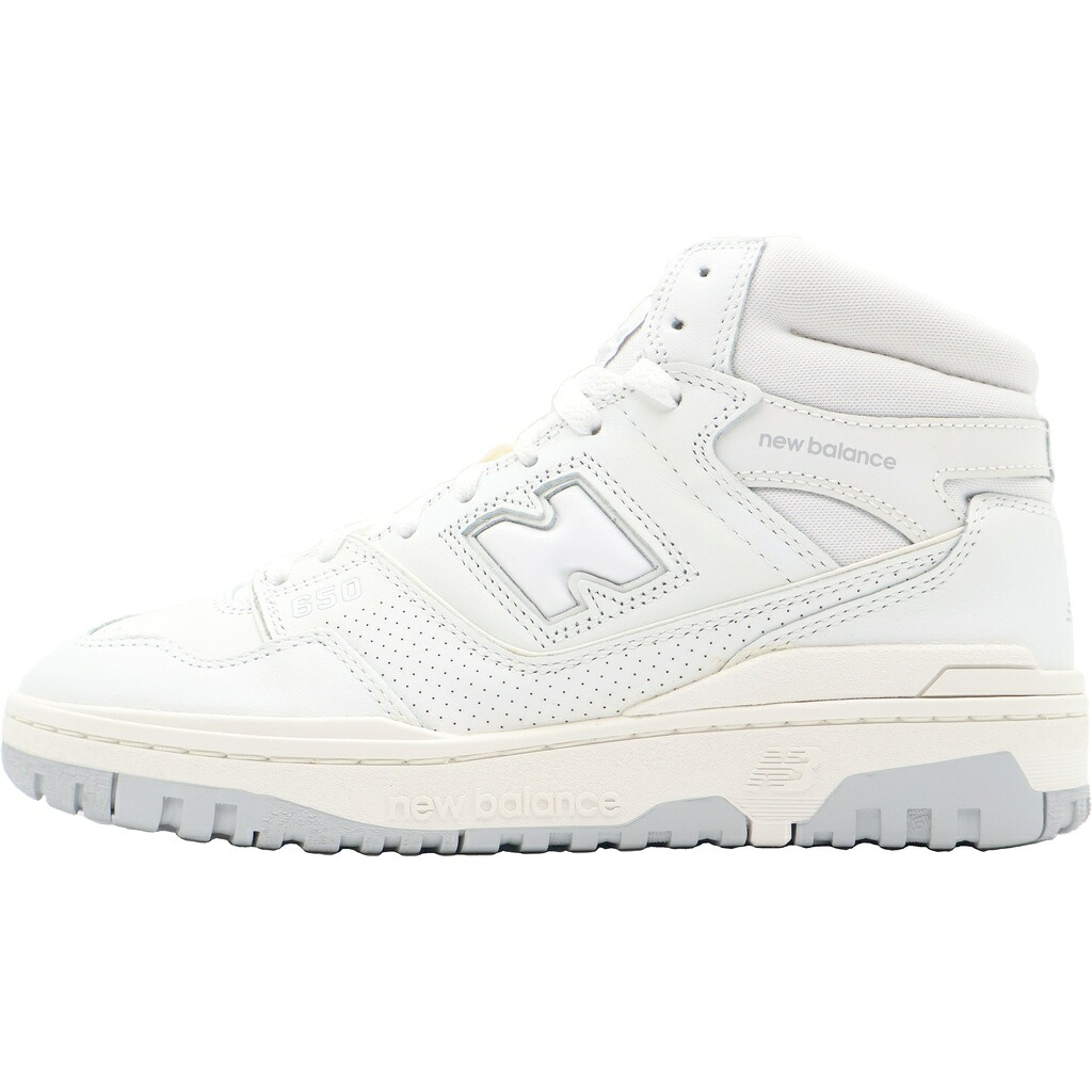 New Balance(ニュー平衡にする) 大きさ:27.0糎 BB650RWW ハイカットスニーカー 白いこと US9/27糎【新古品/中古】【座標軸S】【色合い白いこと】【オンライン制限事項商いもの】