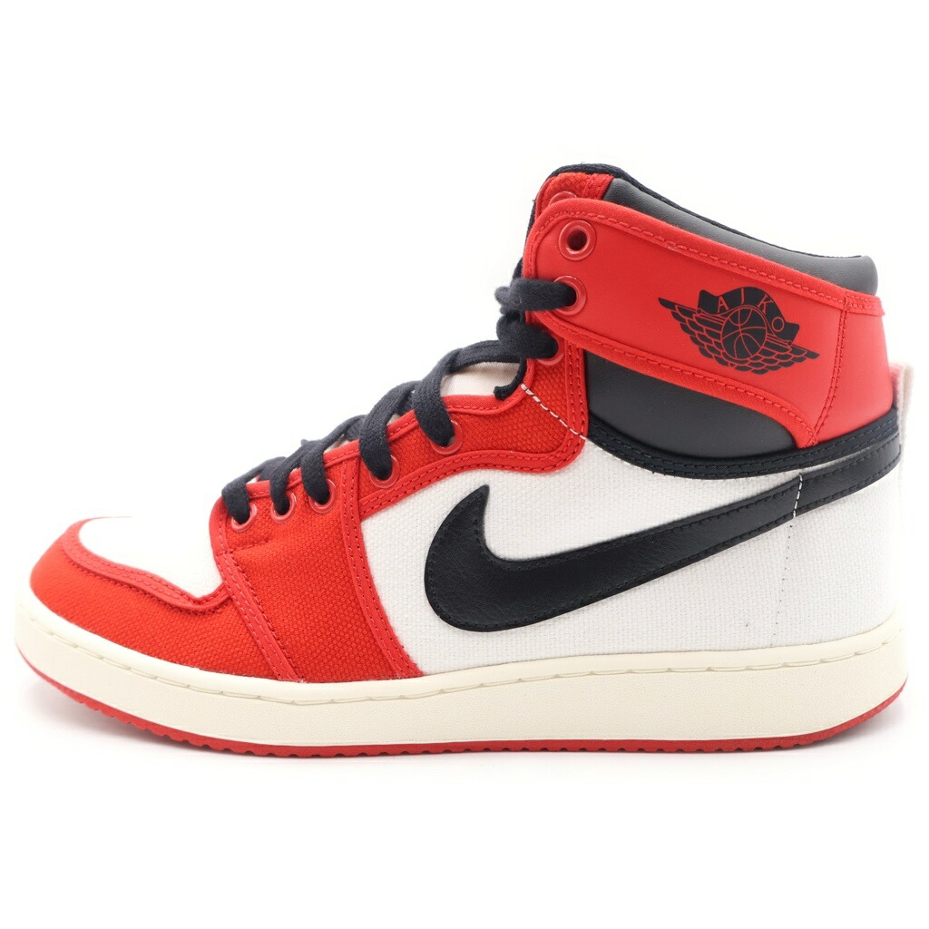 NIKE(ナイキ) 大きさ:27.5糎 NIKE AIR JORDAN 1 KO HIGH CHICAGO エアジョーダン1 伸す 風の強い町 ハイカットスニーカー 赤いこと/白いこと US9.5/27.5糎 DA9089-100【中古】【座標軸A】【色合い赤いこと】【オンライン制限事項商いもの】