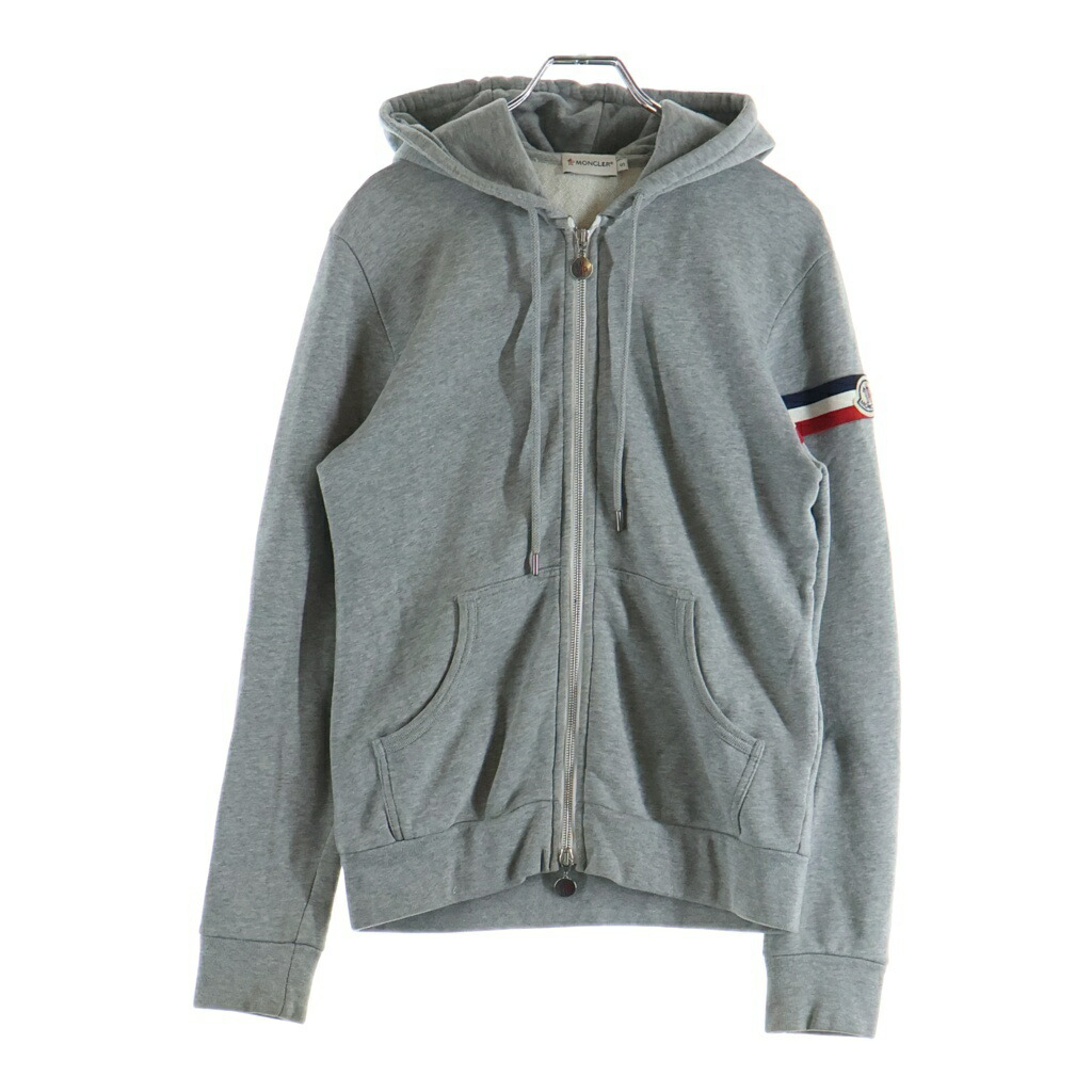 MONCLER(モンク軌跡) 大きさ:S コットンジップパーカー 薄墨色 #S COMM 2009 1116【中古】【度合いB】【色つや薄墨色】【オンライン押さえる商いもの】