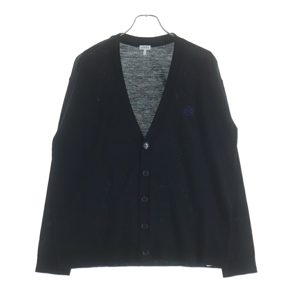 LOEWE(ロエベ) 大きさ:M アナ瓦刺しゅうジレー Q825Y16K05 黒いこと【新古品/中古】【座標軸S】【色合い黒いこと】【オンライン制限事項商いもの】