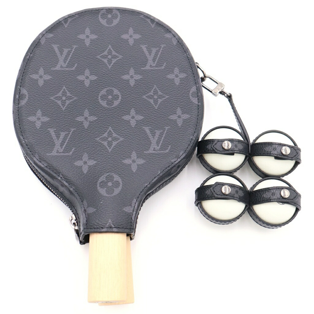 LOUIS VUITTON(ルイヴィトン) モノグラムエクリプス 書き割り・ピングポング ジェームス 黒いこと/赤いこと GI0202【中古】【座標軸A】【色合い黒いこと】【オンライン制限事項商いもの】