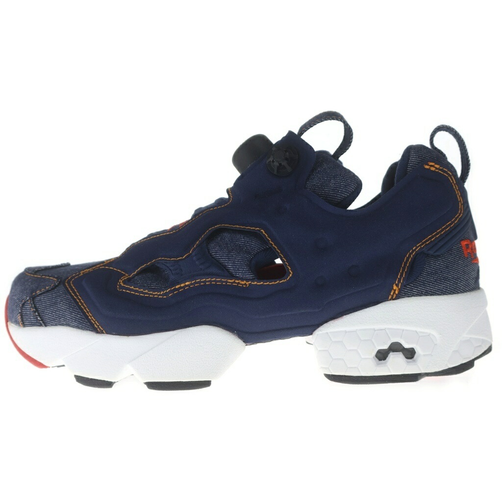 Reebok(リーボック) 大きさ:24.5糎 ×ZOZOTOWN Classic Insta Pump Fury OG Denim ×ゾゾタウン 古典派音楽 インスタポンプフューリー OG ジーンズ インディゴ AQ9345【中古】【座標軸A】【色合い青色】【オンライン制限事項商いもの】