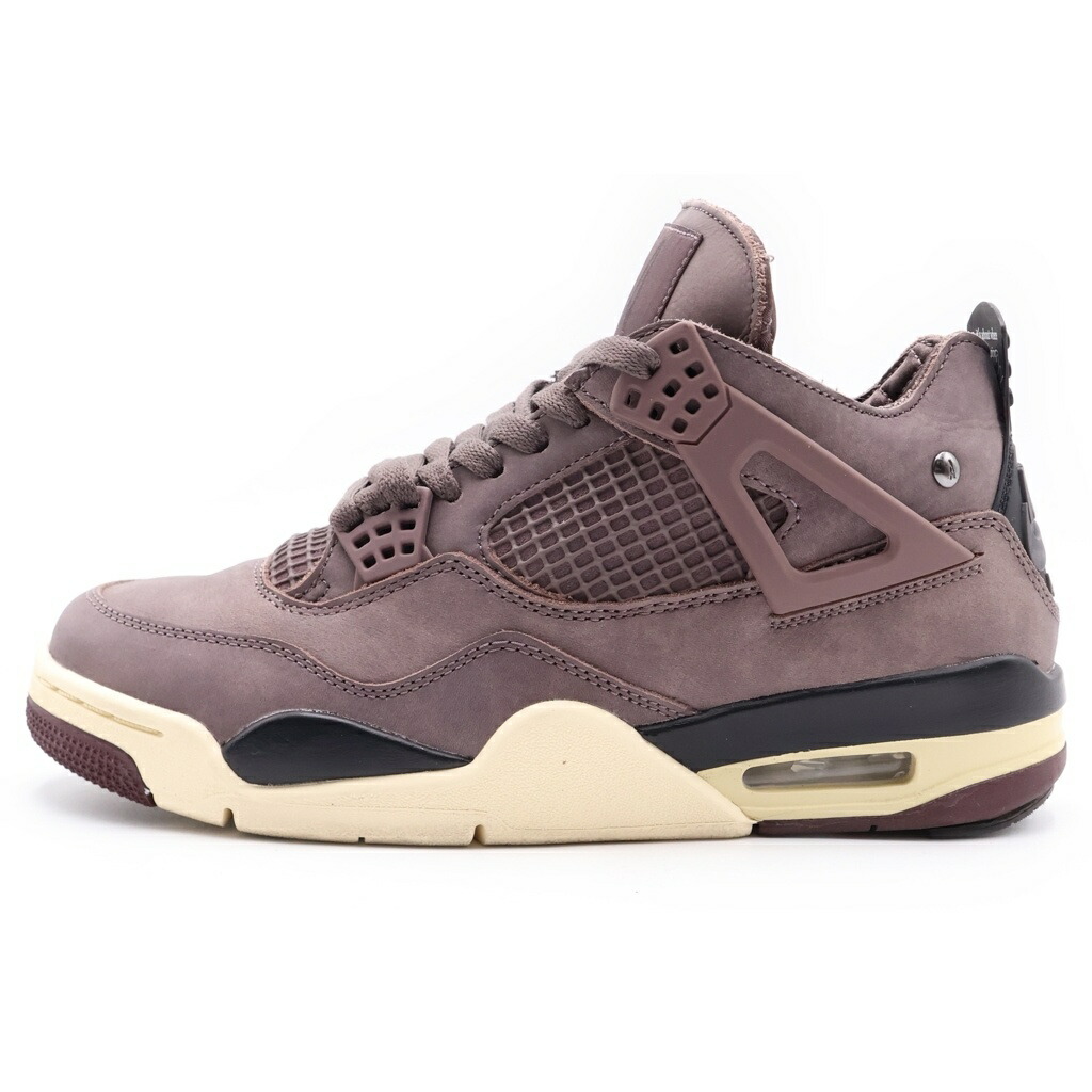 NIKE(ナイキ) サイズ:25.0cm ×A Ma Maniere Air Jordan 4 Violet Ore アママニエール エアジョーダン4 バイオレット オレ ハイカットスニーカー ブラウン US7/25cm DV6773-220【中古】【程度B】【カラーブラウン】【取扱店舗BRING THRIFT CLOSET あべの店】|ブランド買取・販売 BRING