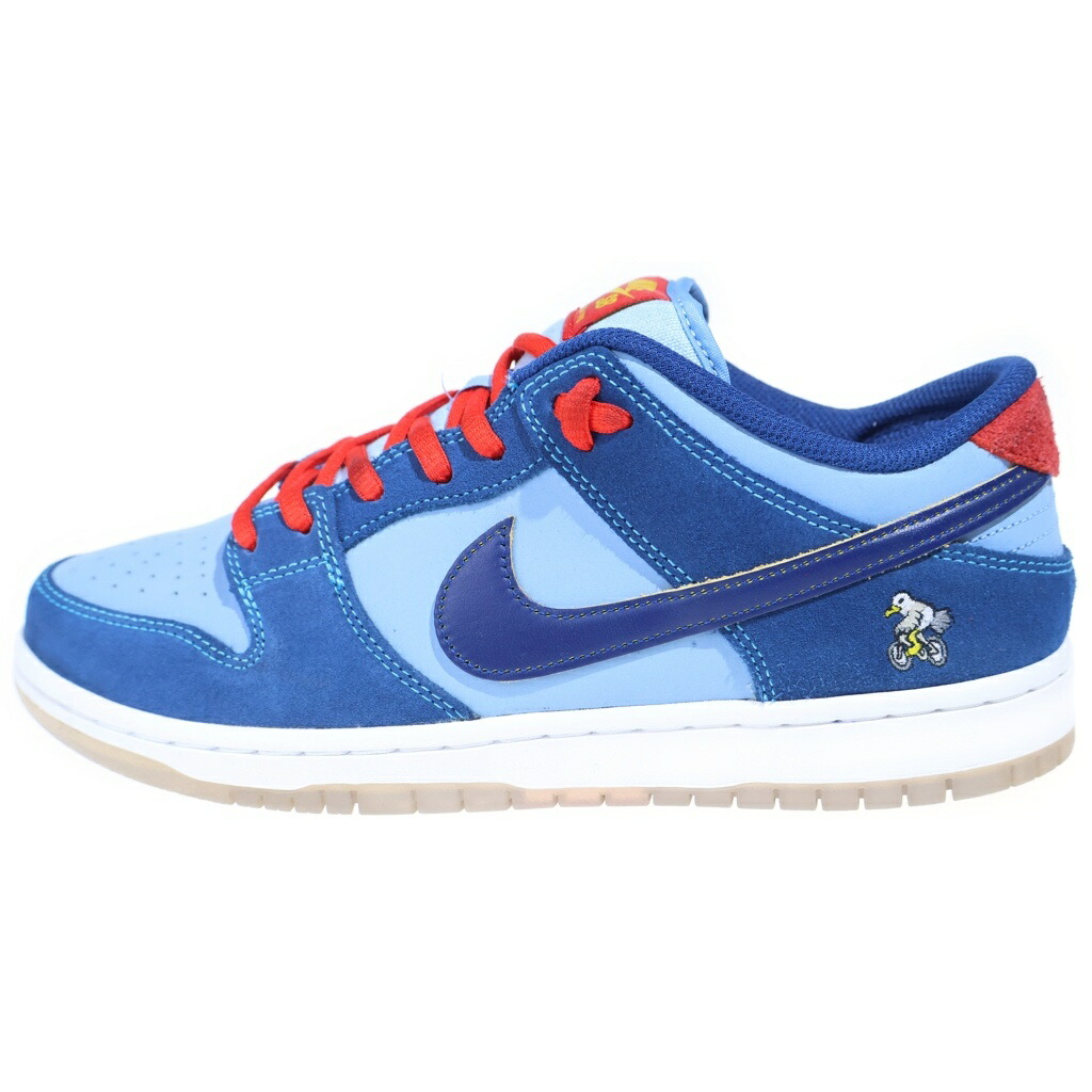 NIKE(ナイキ) 大きさ:27.0珊 ×Why So Sad DUNK LOW COASTAL BLUE ダンク ワイ ソー サッド ローカットスニーカー 青碧 US9/27珊 DX5549-400【中古】【度合いA】【色つや青碧】【取りまわしバス発着場BRING THRIFT CLOSET 幕張店】