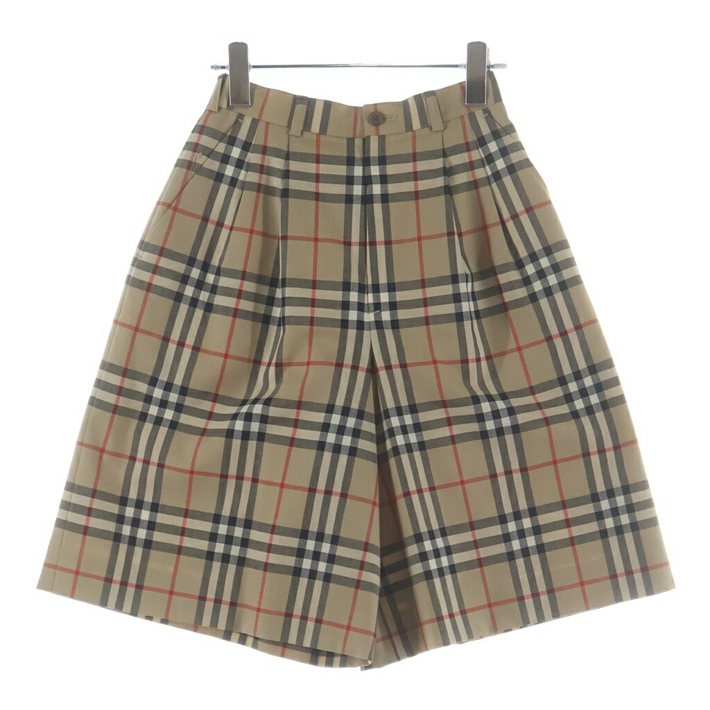 BURBERRY(バーバリー) 大きさ:M ノヴァ照合のしるし 下げ札 二分の一 ズボン下 赤銅色【中古】【座標軸B】【色つや赤銅色】【取りまわしバス発着場BRING亜米利加村店】