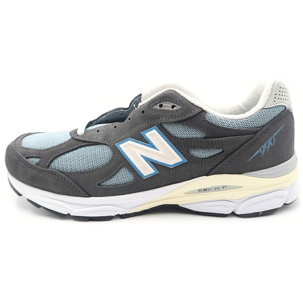 New Balance(ニュー平衡にする) 大きさ:28.5糎 ×KITH M990KS3 口吸い スエードローカットスニーカー 米国海軍 US10.5/28.5糎【新古品/中古】【座標軸S】【色合い薄墨色】【オンライン制限事項商いもの】