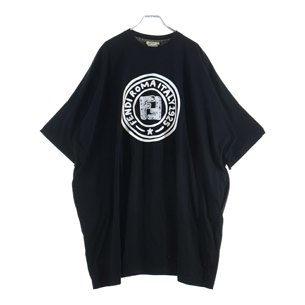 FENDI(フェンディ) 大きさ:M 向こう正面刺しゅうプルオーバー衣装 黒いこと #M【中古】【座標軸A】【色合い黒いこと】【取りまわしバス発着場BRING梅田茶屋町店】