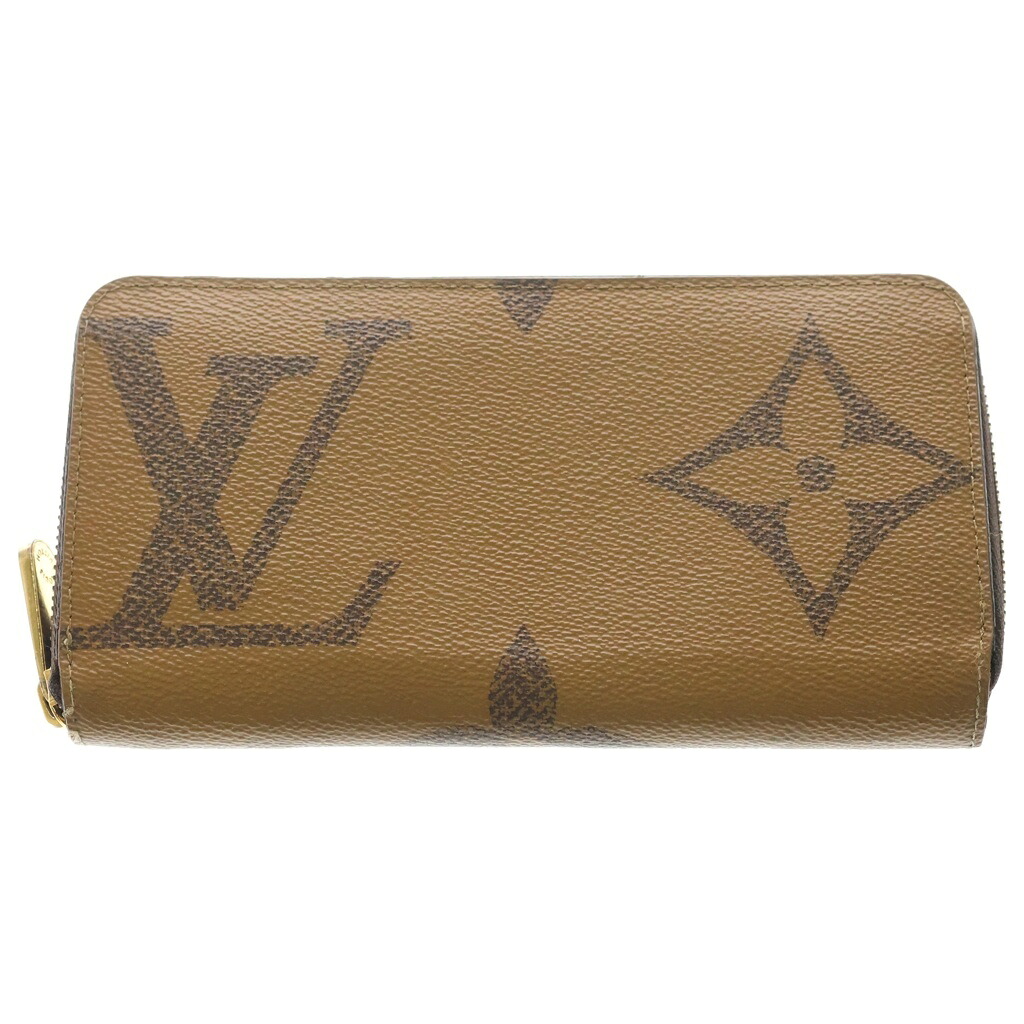 LOUIS VUITTON(ルイヴィトン) ジャイアント モノグラム ジッピーウォレット 長財布 ブラウン M67687 GI0261【中古】【程度B】【カラーブラウン】【取扱店舗BRING THRIFT CLOSET あべの店】|ブランド買取・販売 BRING