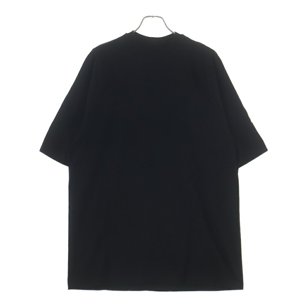 Rick Owens(リックオウエンス) 大きさ:M 24AW Jumbo 半袖プルオーバー カットソー 黒いこと【中古】【座標軸A】【色合い黒いこと】【取りまわしバス発着場新宿】