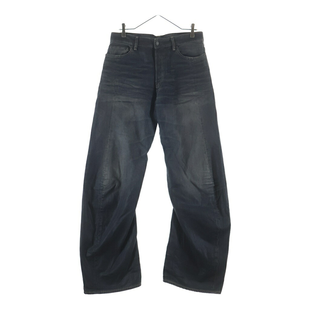 Acne Studios(アクネ ストゥディオズ) 大きさ:29/32 2006M Glossy Loose Fit Jean 上塗り製作 ルーズフィットジーンズ ジーンズズボン下 薄墨色 B00434-【新古品/中古】【座標軸S】【色つや薄墨色】【取りまわしバス発着場原宿】