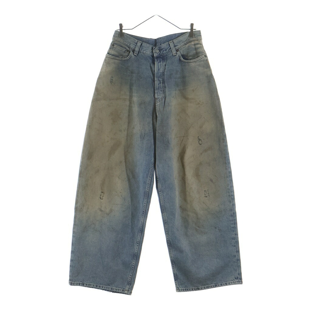 Acne Studios(アクネ ストゥディオズ) 大きさ:28/34 23AW Penicillin Super Baggy Fit Jean ペニシリン 不都合製作 バギーフィットジーンズ ジーンズズボン下 インディゴ C00054-【新古品/中古】【座標軸S】【色つや青み】【取りまわしバス発着場原宿】