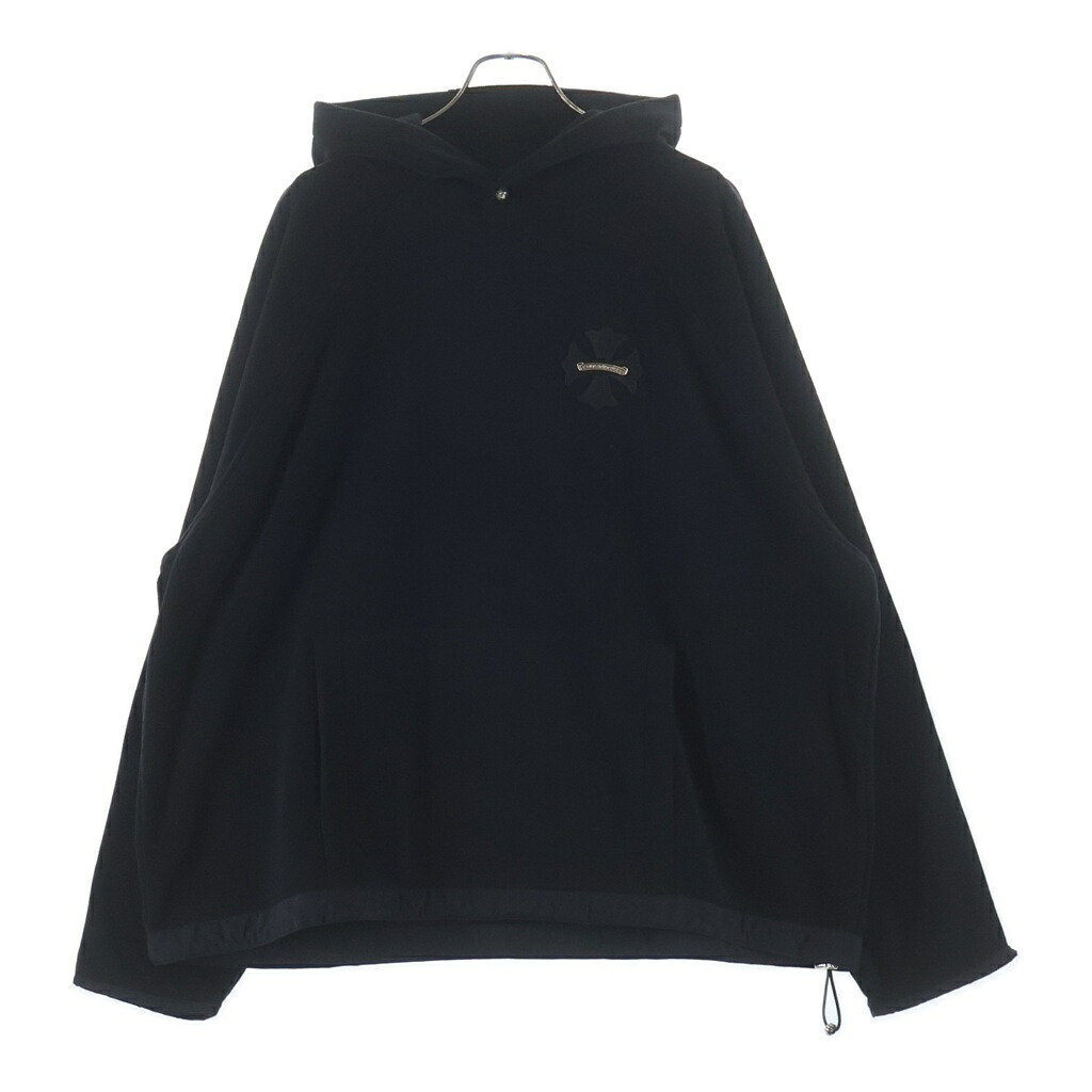 CHROME HEARTS(クロムハーツ) サイズ:XXL GRP Y NOT DETENTION CHパッチ付きプルオーバーフリースパーカー【新古品/中古】【程度S】【カラーブラック】【取扱店舗OneStyle名古屋パルコ店】｜ブランド買取・販売　BRING