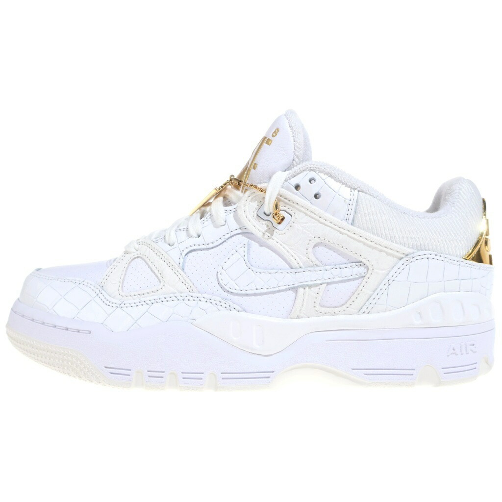 NIKE(ナイキ) 大きさ:27.5糎 ×NIGO AIR FORCE 3 LOW SP 空軍3 ローカットスニーカー 白いこと/ゴールド US9.5/27.5糎 HF7630-100【新古品/中古】【座標軸S】【色合い白いこと】【オンライン制限事項商いもの】