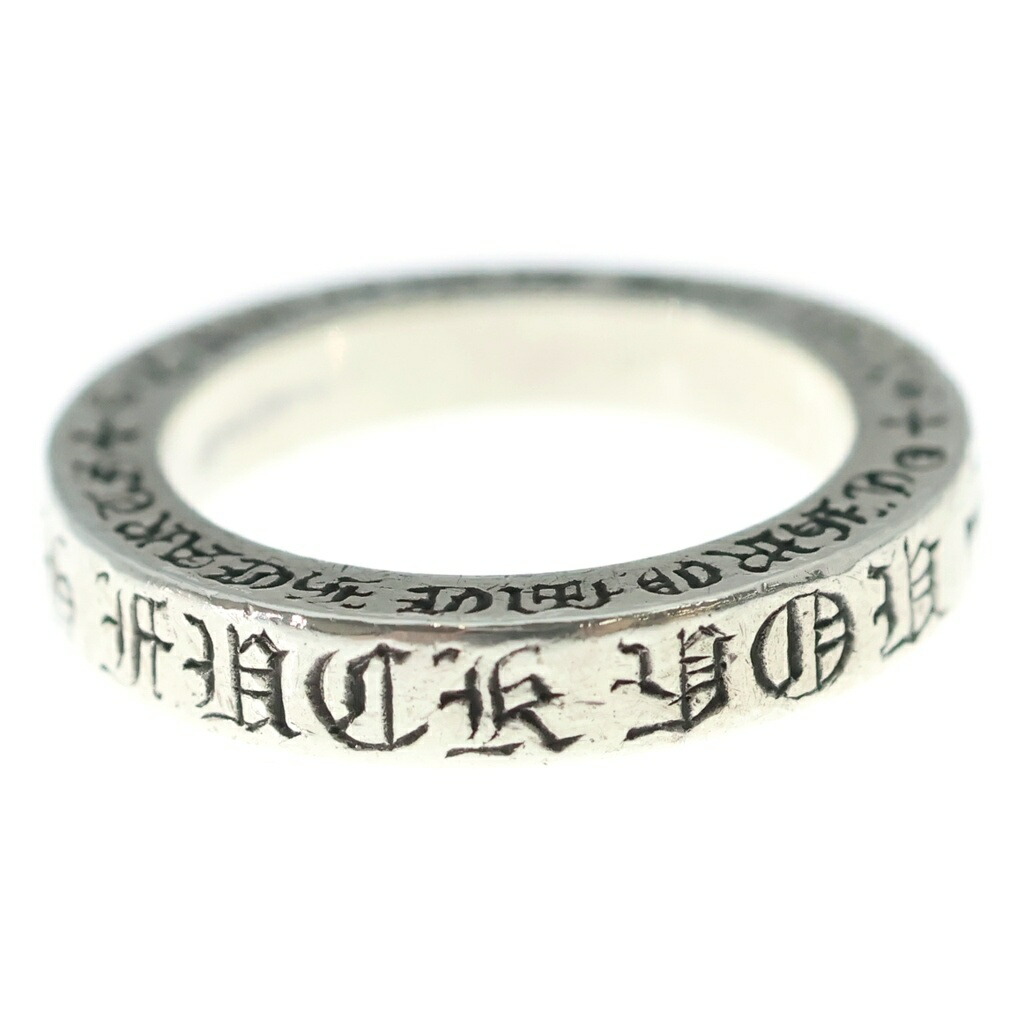 CHROME HEARTS(クロムハーツ) 大いさ:10.5号 3粍 SPACER FUCKYOU 3粍 スペーサー ファックユー 輪っか しろがね色BCA333【中古】【座標軸B】【色合いしろがね色】【取りまわしバス発着場OneStyle新宿店】