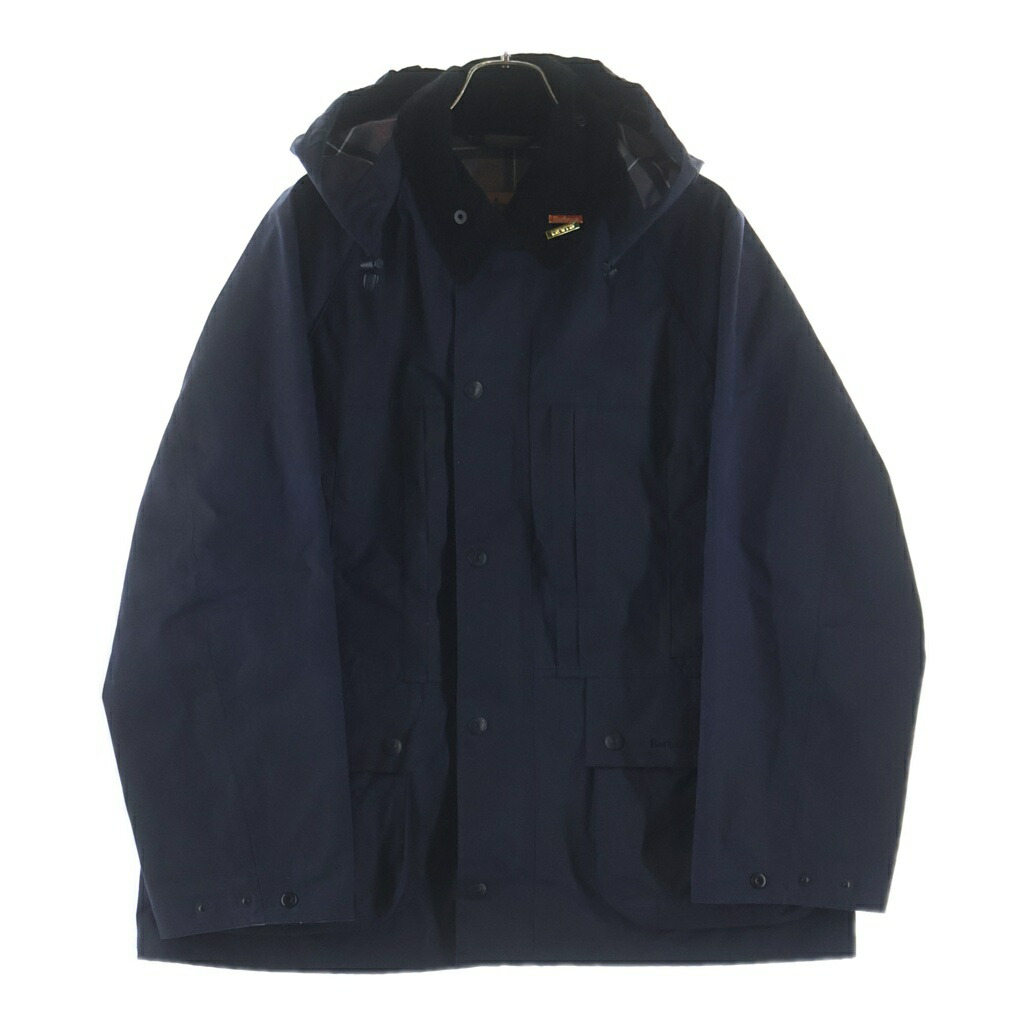 Barbour(バブアー) 大きさ:M ×LEVIS OILED ZIPUP JACKET オイルド ジップアップジャケット 米国海軍【中古】【座標軸A】【カラーネイビー】【オンライン制限事項商いもの】