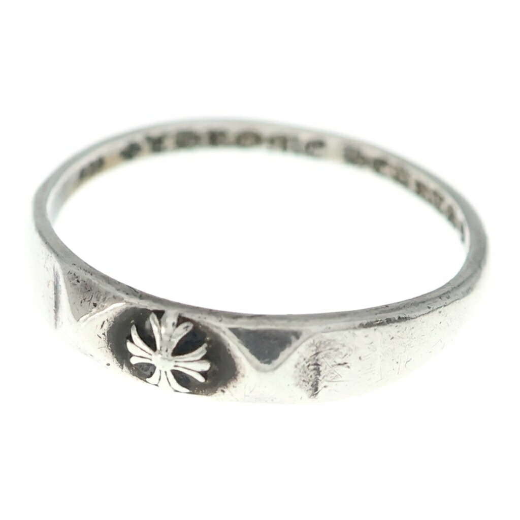 CHROME HEARTS(クロムハーツ) 大きさ:15.0号 BUBBLGM PYRAMID PLS バブルガムピラミッドプラス 輪っか しろがね色【中古】【度合いB】【色つやしろがね色】【取りまわしバス発着場OneStyle推進器通い路店】