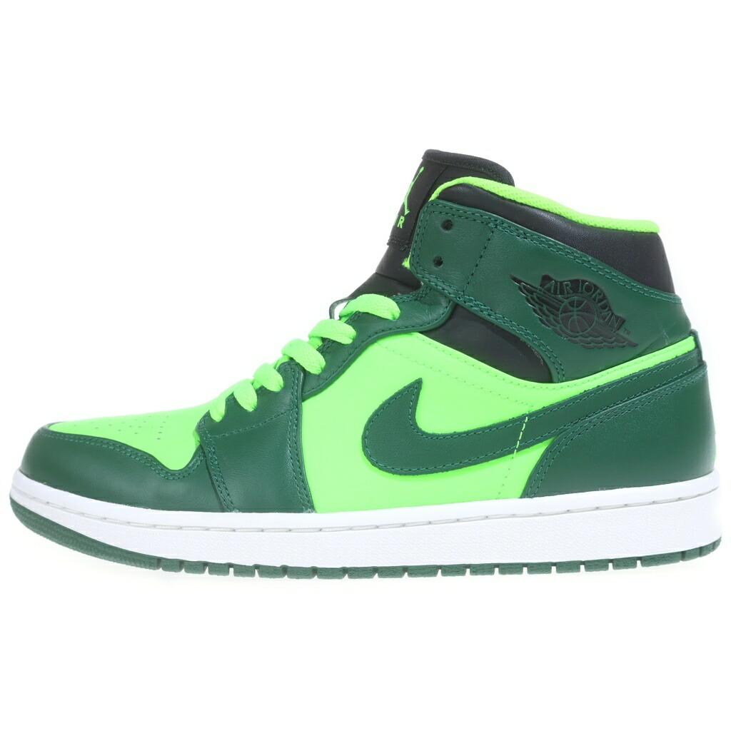 NIKE(ナイキ) 大きさ:27.0糎 【褒めたたえる用2012年製】AIR JORDAN 1 MID GORGE GREEN エアジョーダン 1 ゴージグリーン ミッドカットスニーカー 緑であること US9/27糎 554724-330【新古品/中古】【座標軸S】【色合い緑であること】【オンライン制限事項商いもの】