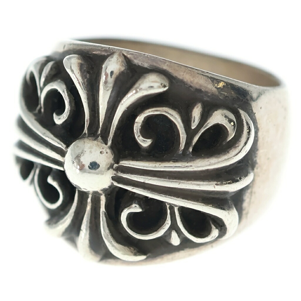 CHROME HEARTS(クロムハーツ) サイズ:20号 KEEPER RING キーパーリング シルバー BCA348【中古】【程度B】【カラーシルバー】【取扱店舗渋谷】｜ブランド買取・販売　BRING