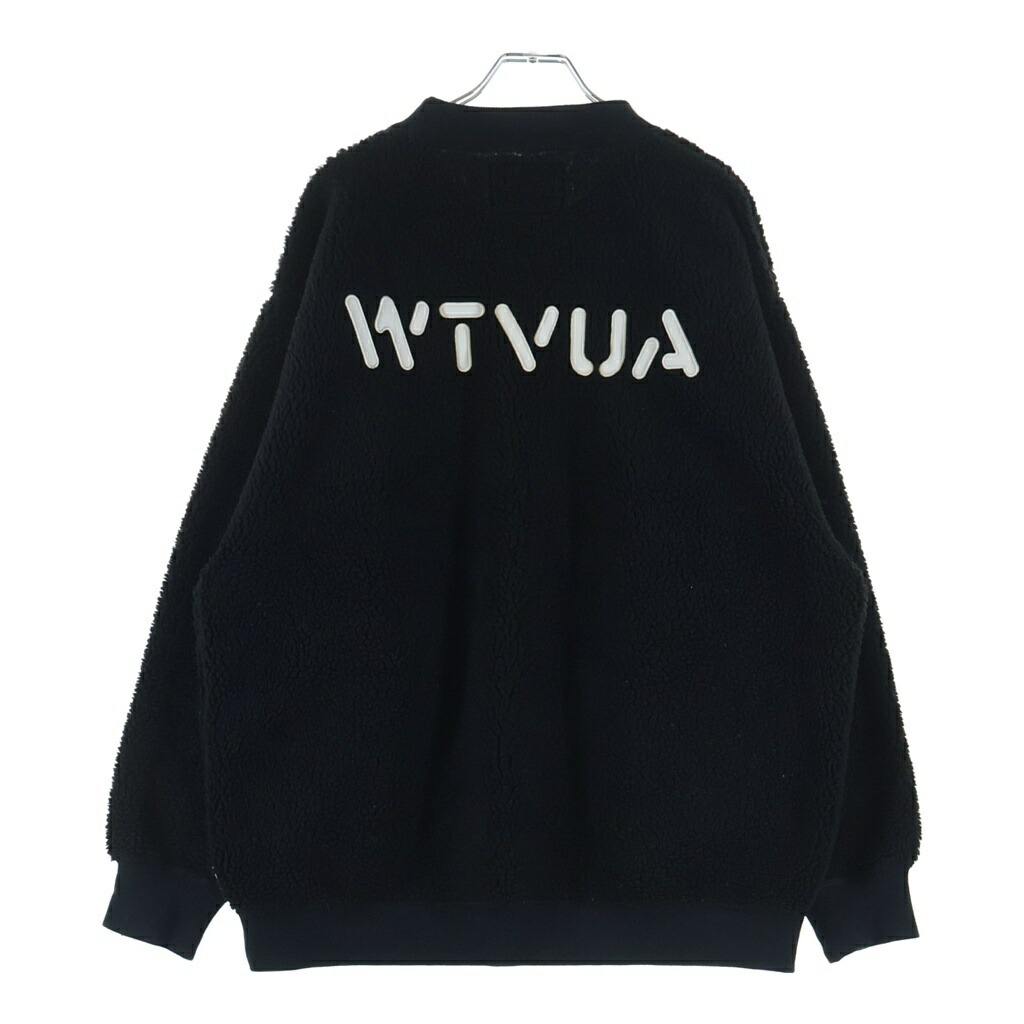 WTAPS(ダブルタップス) 大きさ:2 22AW BAVEL MOCK NECK バベル モックネック ボア スウェットトレーナー 黒いこと 222ATDT-CSM28【中古】【座標軸B】【色つや黒いこと】【取りまわしバス発着場BRING THRIFT CLOSET 幕張店】