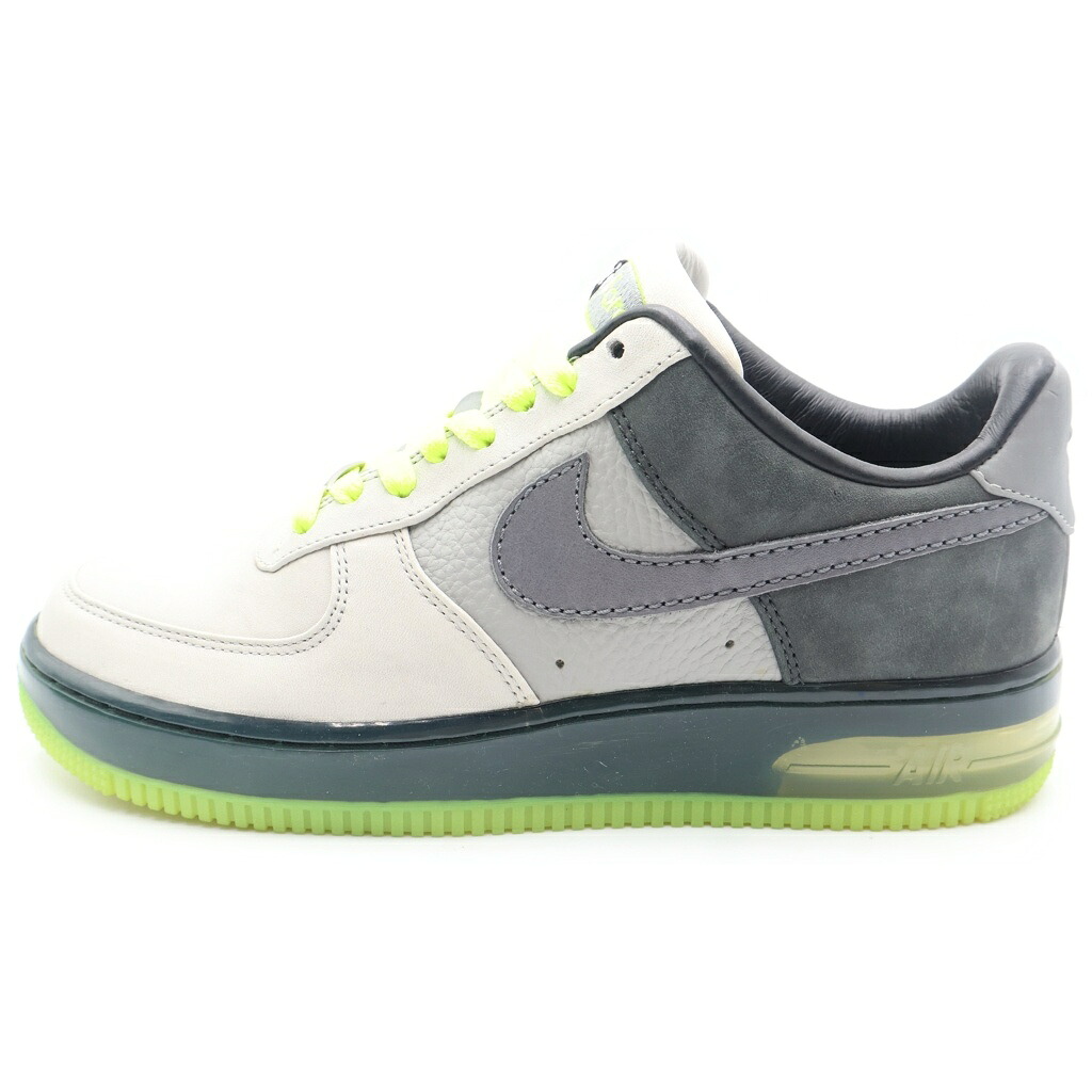 NIKE(ナイキ) 大きさ:25.5糎 【把握用 2008年製】 AIR FORCE 1 SUPREME MAX AIR 空軍 1 シュプリーム マックス 大気圏 ローカットスニーカー 薄墨色 US7.5/25.5糎 318772-001【中古】【座標軸A】【色合い薄墨色】【オンライン制限事項商いもの】