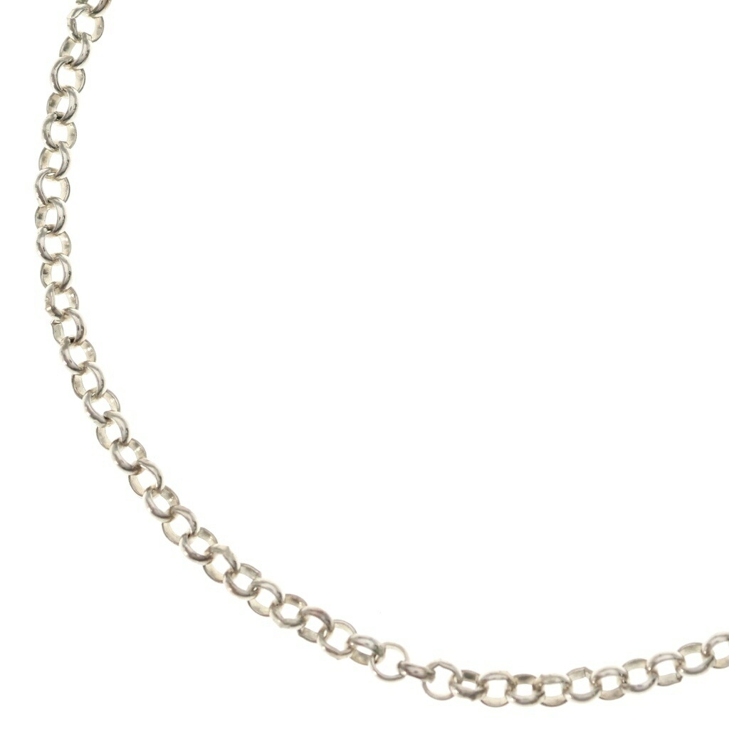CHROME HEARTS(クロムハーツ) 大きさ:30.0inch NECKCHAIN R30 ロールチェーンネックレス 30inch しろがね色【中古】【度合いB】【色つやしろがね色】【取りまわしバス発着場BRING亜米利加村店】