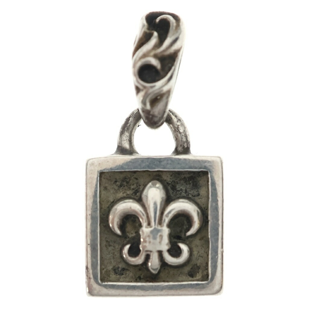 CHROME HEARTS(クロムハーツ) FRAMED BS FLUER フレームドBS太陽フレア 引きつける シャンデリヤとっ始め しろがね色 BCA270【中古】【度合いB】【色つやしろがね色】【取りまわしバス発着場BRING亜米利加村店】