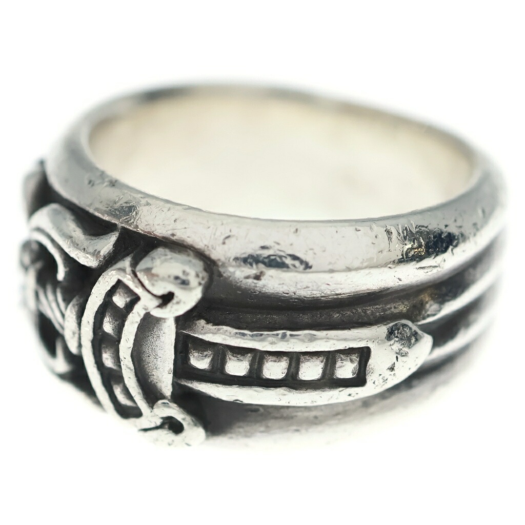 CHROME HEARTS(クロムハーツ) 大きさ:18.0号 DAGGER ダガーリング しろがね色 BCA343【中古】【度合いB】【色つやしろがね色】【取りまわしバス発着場OneStyle新宿店】