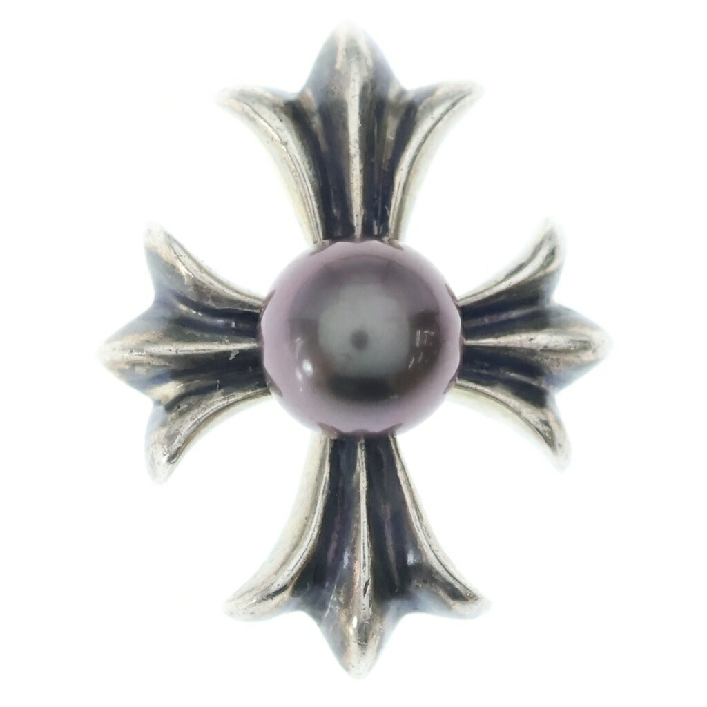 CHROME HEARTS(クロムハーツ) ×COMME des GARCONS パールCH足し加える 首飾りいの一番 しろがね色【中古】【座標軸B】【色合いしろがね色】【取りまわしバス発着場BRING亜米利加村店】