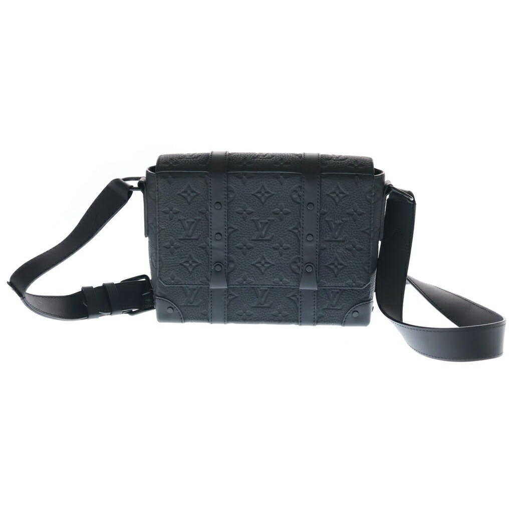 LOUIS VUITTON(ルイヴィトン) 大きさ:- トリヨンモノグラム ブート伝達人PM ショルダーバッグ 黒いこと なめし革 M57726 黒いこと金具【中古】【座標軸B】【色合い黒いこと】【取りまわしバス発着場BRING京都河原町店】