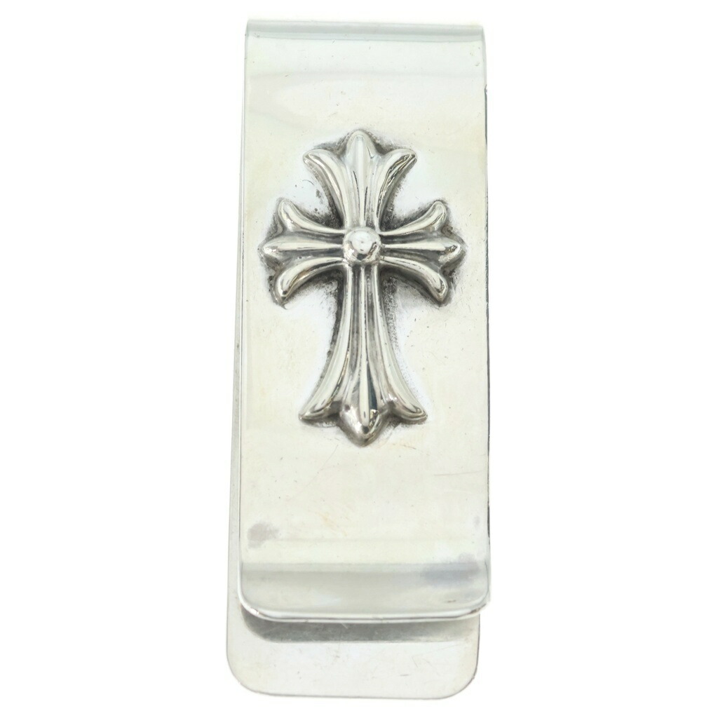 CHROME HEARTS(クロムハーツ) MNY CLIP LRG SM CH スモールCH差し交わす ラージマネークリップ しろがね色【中古】【座標軸B】【色合いしろがね色】【取りまわしバス発着場OneStyle新宿店】