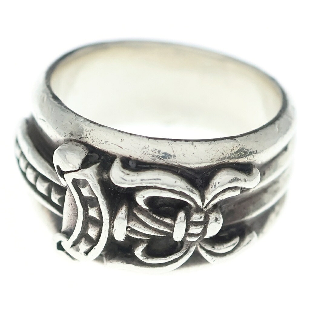 CHROME HEARTS(クロムハーツ) 大いさ:18.0号 DAGGER ダガーリング しろがね色 BCA343【中古】【座標軸C】【色合いしろがね色】【取りまわしバス発着場OneStyle名古屋運動場店】