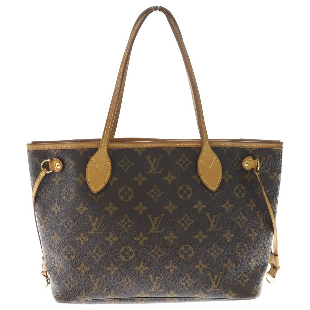 LOUIS VUITTON(ルイヴィトン) 大きさ:PM モノグラム ネヴァーフルPM PVC上塗り 帆布 トートバッグ M41245 赤銅色【中古】【座標軸B】【色つや赤銅色】【取りまわしバス発着場BRING京都河原町店】