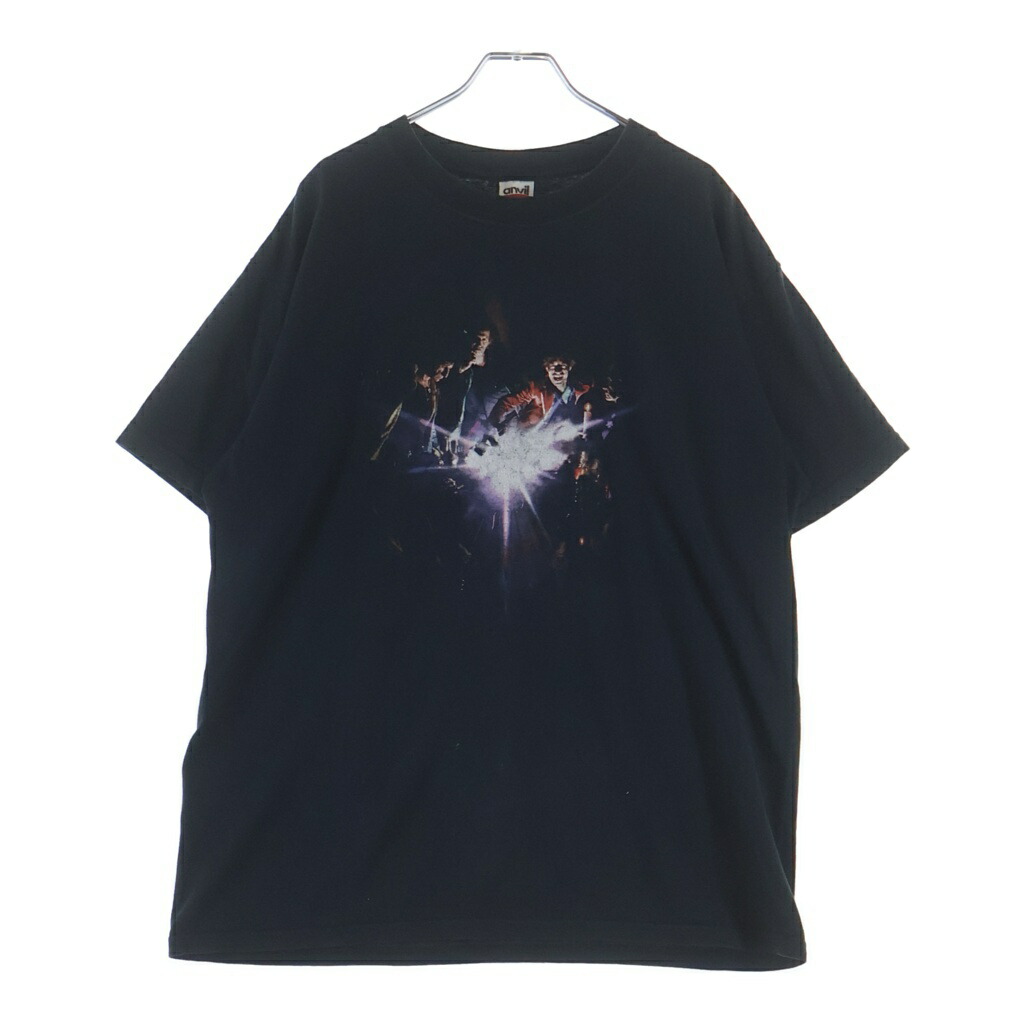 VINTAGE(ヴィンテージ) 大きさ:L 00s Rolling Stones Print Tee ローリングストーンズ 半袖ティーシャツカットソー 黒いこと【中古】【度合いB】【色つや黒いこと】【取りまわしバス発着場BRING仙台店】