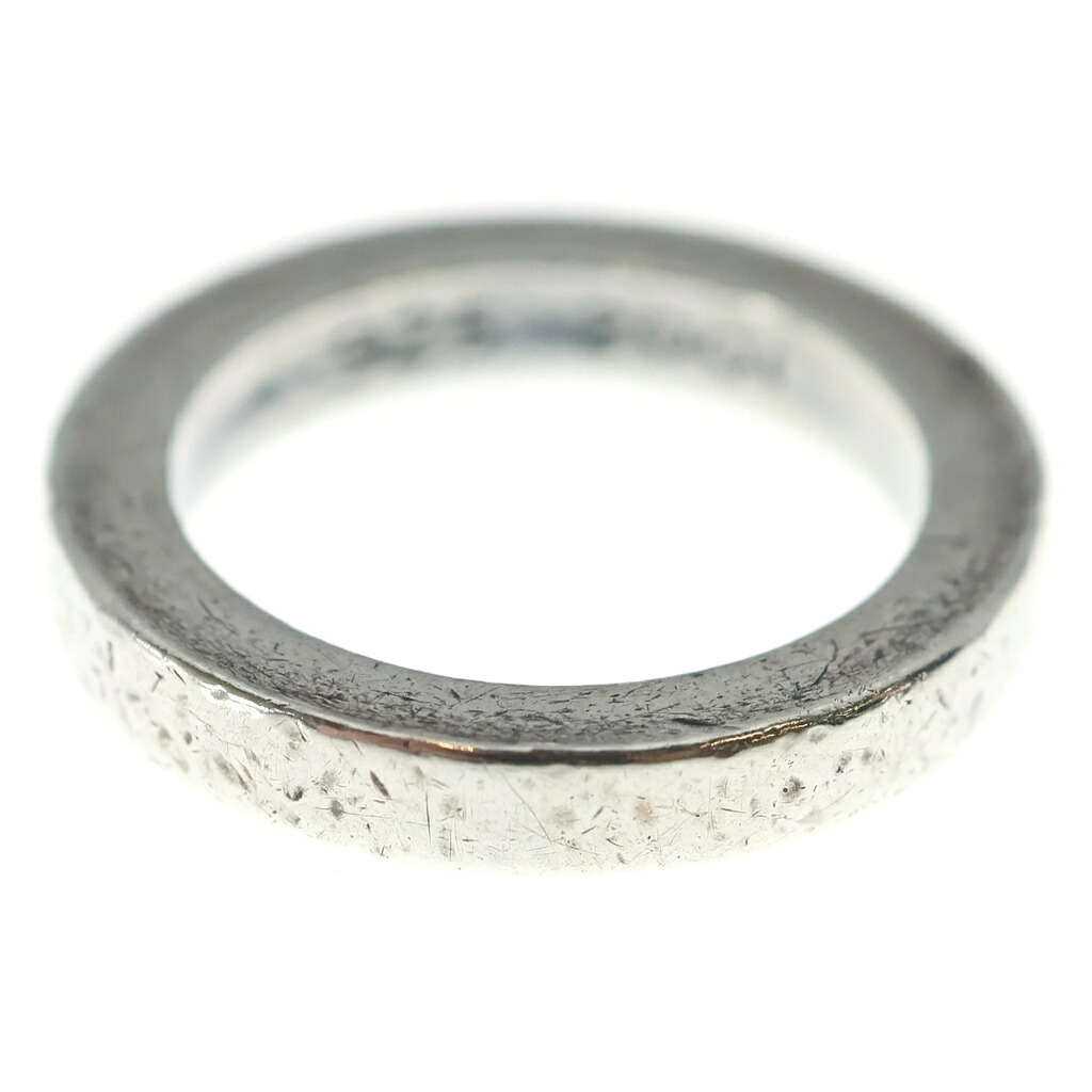 CHROME HEARTS(クロムハーツ) 大きさ:9号 3粍 SPACER PLN 3粍 スペーサープレーンリング しろがね色BCA389【中古】【度合いB】【色つやしろがね色】【取りまわしバス発着場原宿】