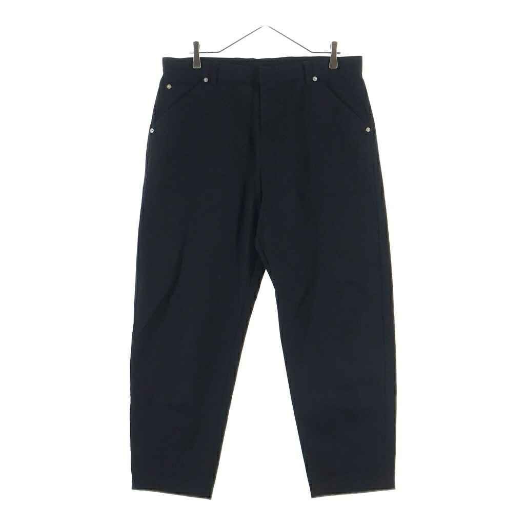 PRADA(プラダ) サイズ:50 23AW トライアングルロゴプレート ロングパンツ ブラック SPH313【中古】【程度A】【カラーブラック】【取扱店舗BRING梅田茶屋町店】|ブランド買取・販売 BRING