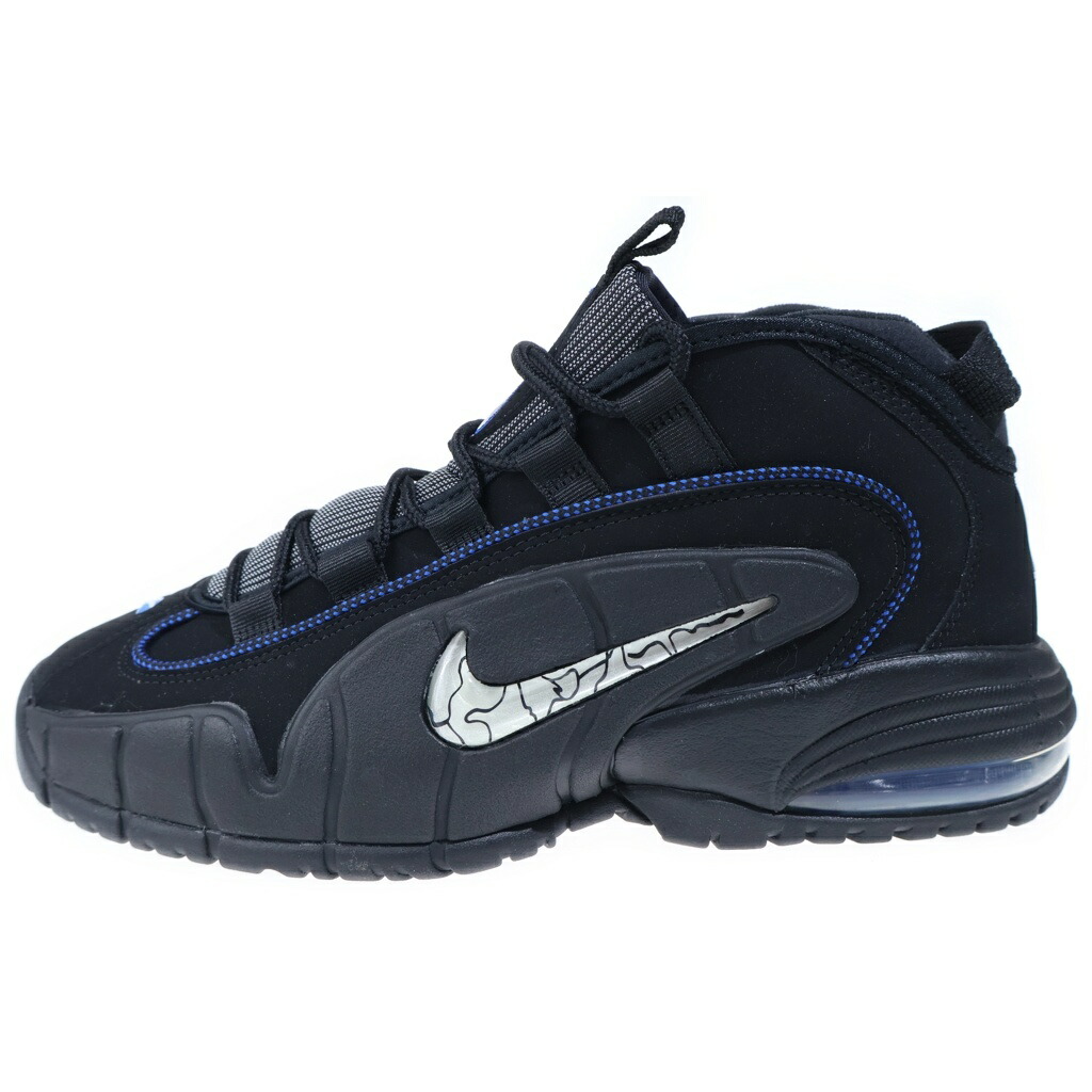NIKE(ナイキ) 大いさ:US11/29糎 Air Max Penny 1 Black and Metallic Silver エアマックスペニー ローカットスニーカー 黒いこと DN2487-002【新古品/中古】【座標軸S】【色合い黒いこと】【取りまわしバス発着場BRING THRIFT CLOSET 幕張店】