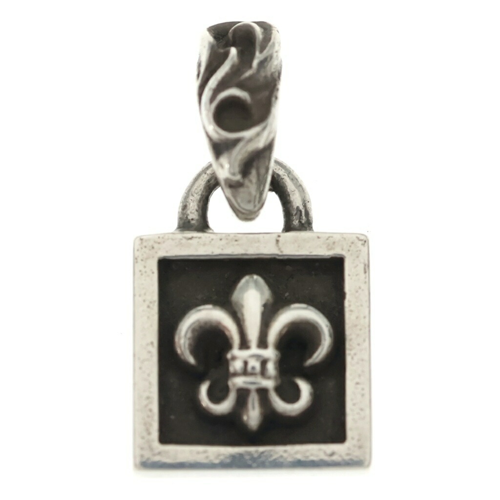 CHROME HEARTS(クロムハーツ) FRAMED BS FLUER フレームドBS太陽フレア 引きつける シャンデリヤとっ始め しろがね色 BCA270【中古】【度合いB】【色つやしろがね色】【取りまわしバス発着場OneStyle名古屋運動場店】