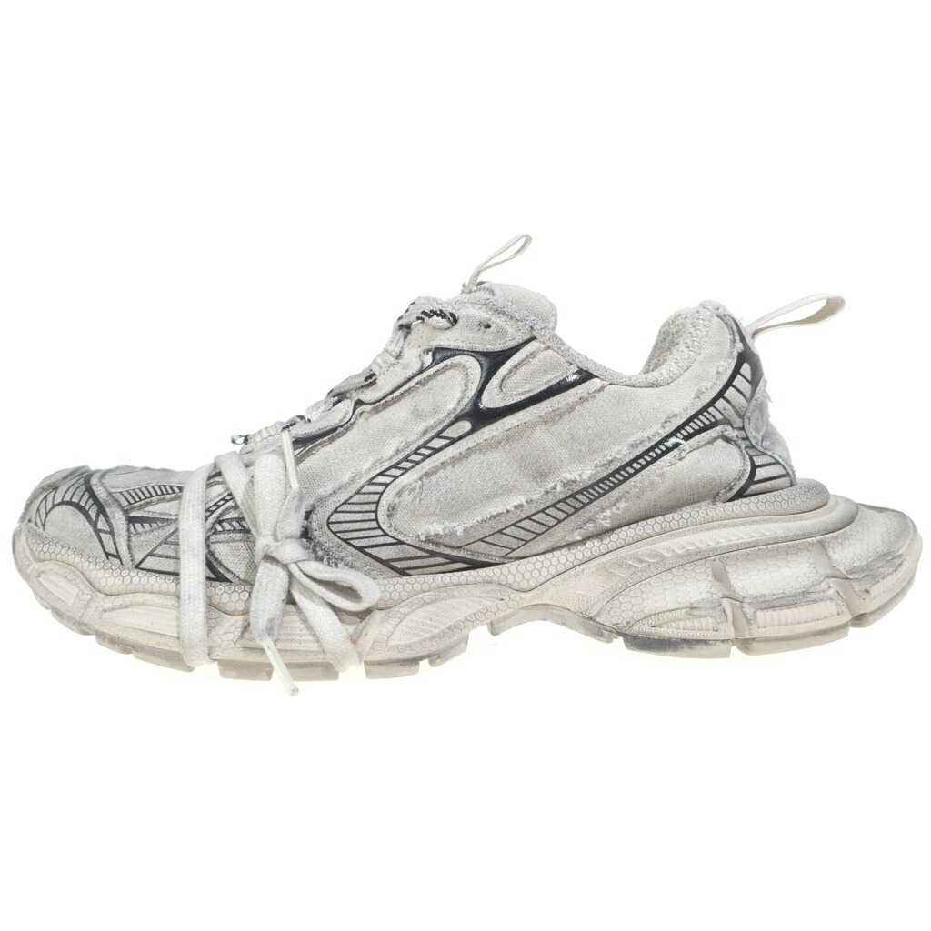 BALENCIAGA(バレンシアガ) 大いさ:26.5糎 3XL SNEAKER スリーエックスエル ユーズド産業 メッシュ ローカットスニーカー 薄墨色 734734【中古】【座標軸B】【色合い薄墨色】【取りまわしバス発着場BRING心斎橋店】
