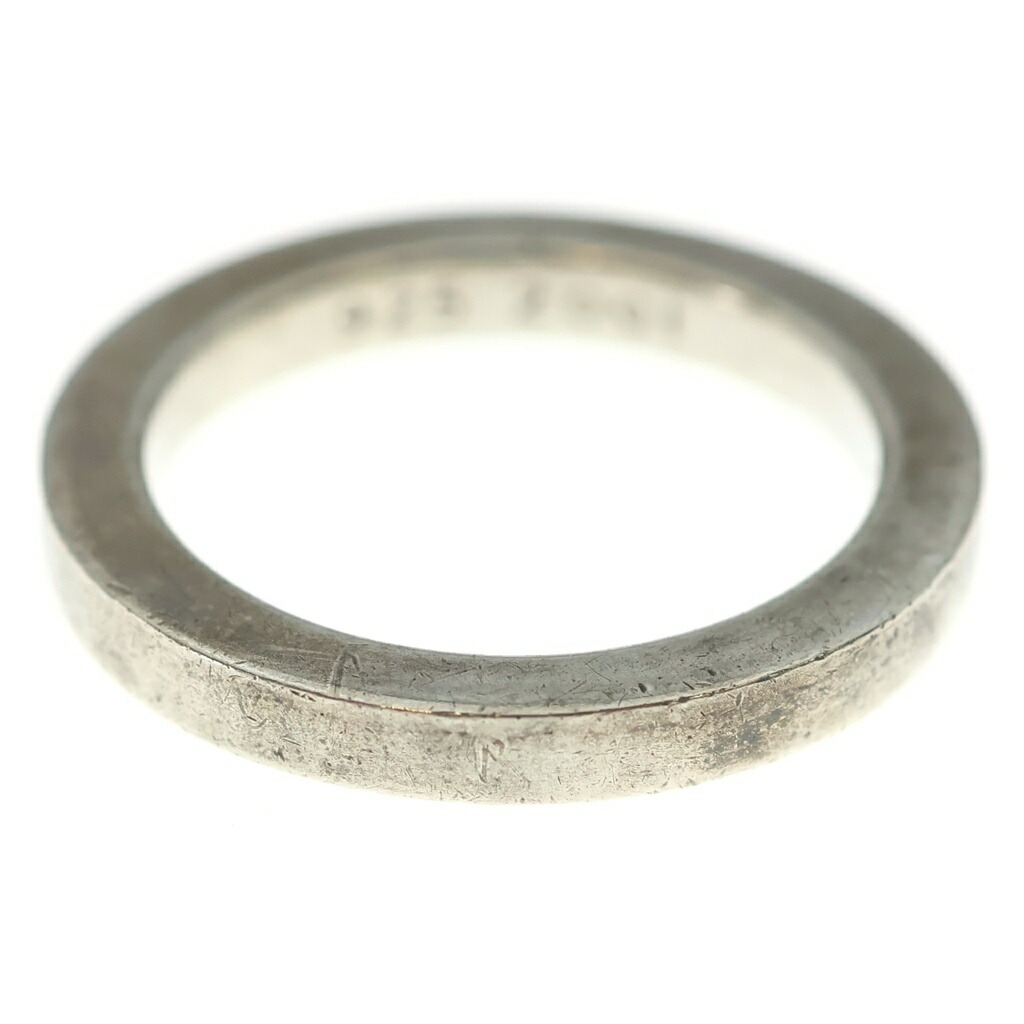 CHROME HEARTS(クロムハーツ) 大きさ:22.5号 3粍 SPACER PLN 3粍 スペーサープレーンリング しろがね色BCA389【中古】【度合いB】【色つやしろがね色】【取りまわしバス発着場BRING心斎橋店】