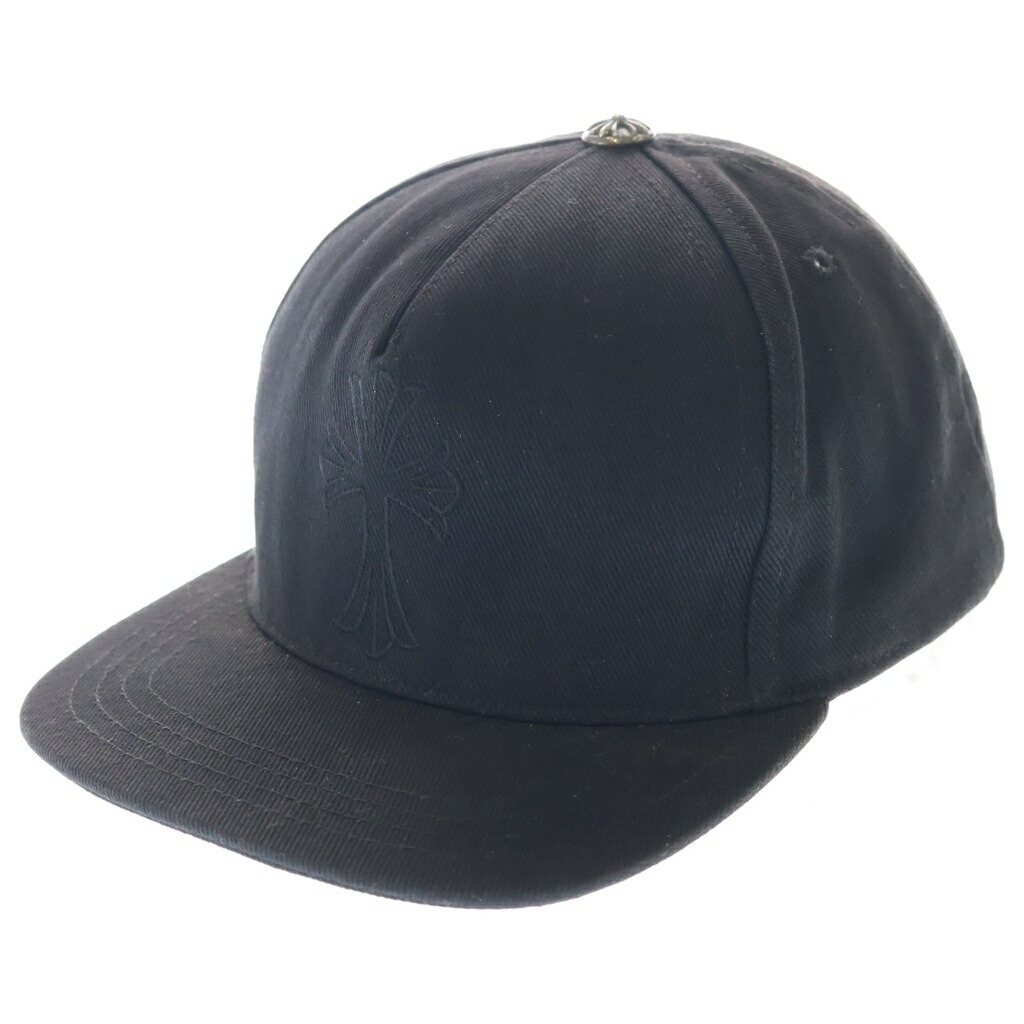 CHROME HEARTS(クロムハーツ) 大きさ:os BASEBALL TRUCKER CHはりつけ台 ベースボールトラッカーキャップ 鳥打ち帽 黒いこと【中古】【度合いB】【色つや黒いこと】【取りまわしバス発着場BRING札幌店】