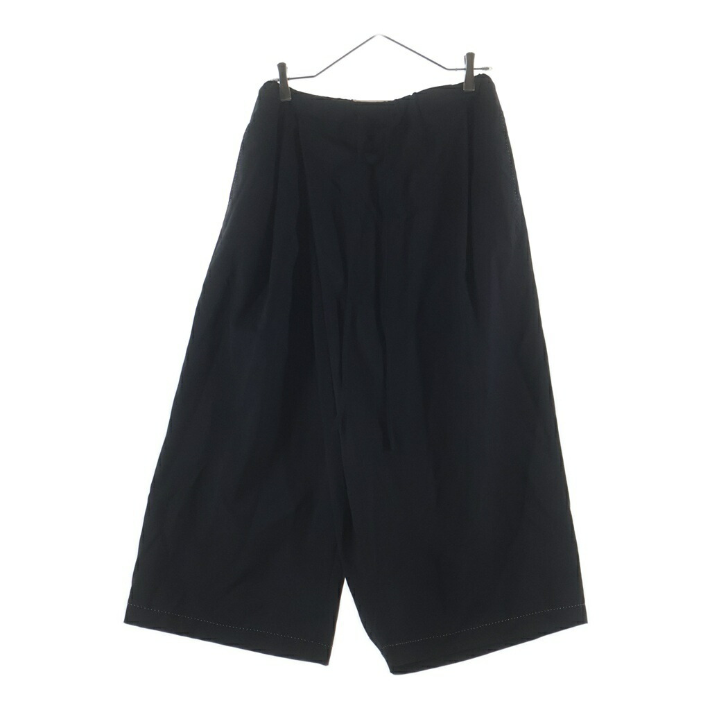 MARNI(マルニ) 大きさ:38 25AW Tropical Wool Wrap Pants トロピカル 羊毛 ダブルさあ美 ズボン下 黒いこと PAMA0074S0 TW839【新古品/中古】【座標軸S】【色合い黒いこと】【取りまわしバス発着場BRING京都河原町店】