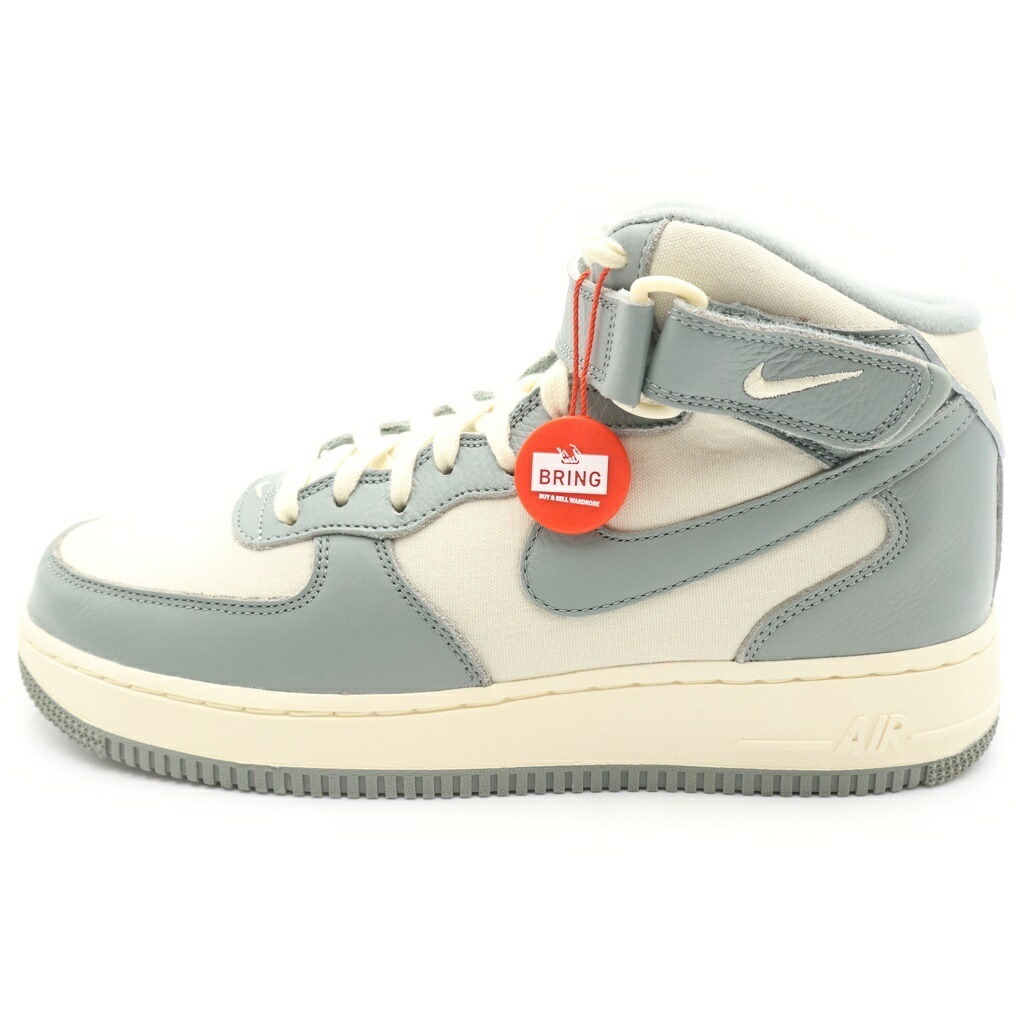NIKE(ナイキ) 大きさ:27.5珊 Air Force 1 Mid 07 LX NBHD FB2036-100 空軍1 ミッドカットスニーカー US9.5/27.5珊 皮膚軟化剤/緑であること【新古品/中古】【度合いS】【色つや緑であること】【取りまわしバス発着場BRING仙台店】