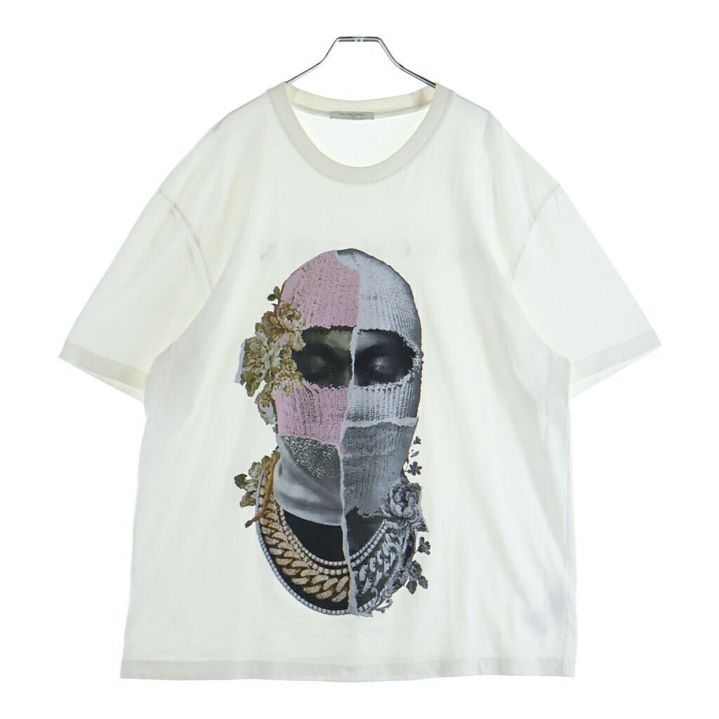 ih nom uh nit PARIS(インノミネイトパリス) 大きさ:XL FLORAL-PRINT TEE 向こう正面刷り上げる フローラル 半袖ティーシャツ カットソー 白いこと【中古】【度合いB】【色つや白いこと】【取りまわしバス発着場BRING仙台店】