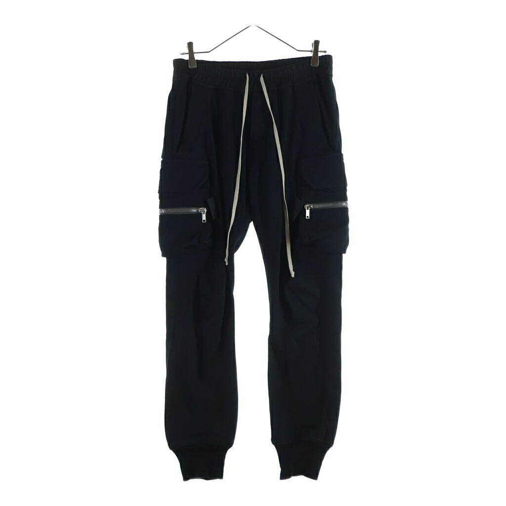 Rick Owens(リックオウエンス) 大きさ:48 22SS MASTODON CARGO RU01B1396-BA マストドン カーゴパンツ 黒いこと【中古】【座標軸B】【色つや黒いこと】【取りまわしバス発着場BRING亜米利加村店】