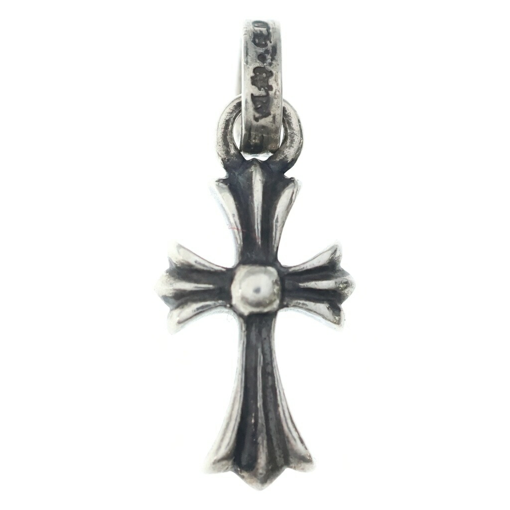 CHROME HEARTS(クロムハーツ) CRS BBYFAT ベイビーファットクロス シャンデリヤいの一番 しろがね色 BCA237【中古】【座標軸B】【色合いしろがね色】【取りまわしバス発着場BRING仙台店】
