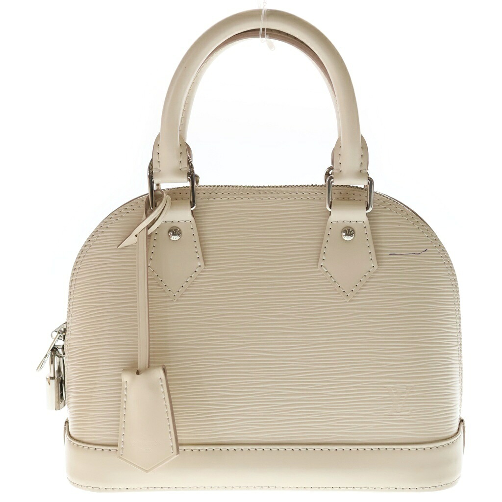 LOUIS VUITTON(ルイヴィトン) エピ アルマBB 2WAY御徒面子 ハンドバック ショルダーバッグ 白いこと なめし革 M58706 しろがね色金具【中古】【座標軸B】【色合い白いこと】【取りまわしバス発着場BRING心斎橋店】