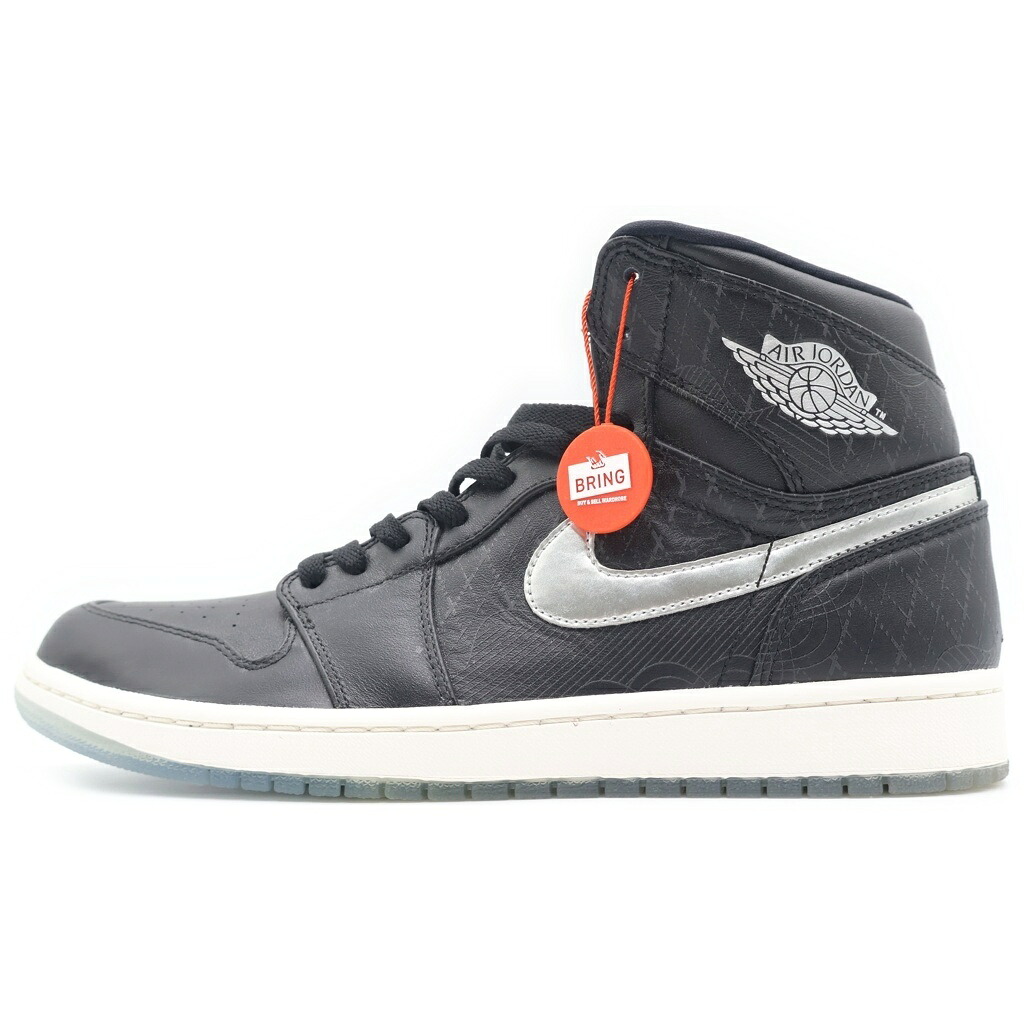 NIKE(ナイキ) 大きさ:28.5糎 【褒めたたえる用 2015年製】 AIR JORDAN 1 RETRO HIGH ALLSTAR 850703-011 エアジョーダン1 レトロ オールスター ハイカットスニーカー US10.5/28.5糎 黒いこと【新古品/中古】【座標軸S】【色合い黒いこと】【取りまわしバス発着場BRING KICKS】