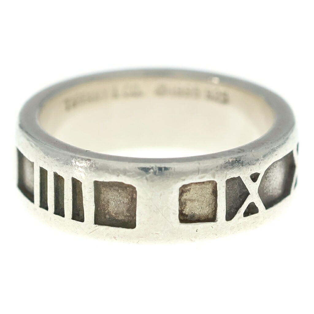 TIFFANY \u0026 Co.(ティファニー) 大きさ:12.0号 アトラス輪っか しろがね色【中古】【度合いB】【色つやしろがね色】【取りまわしバス発着場BRING THRIFT CLOSET 幕張店】